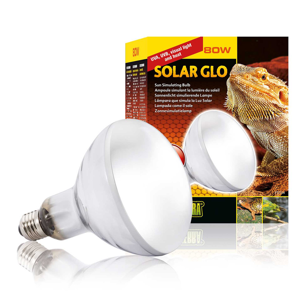 Exo Terra Solar Glo 80W Rtęciowa Żarówka Słoneczna do Terrarium